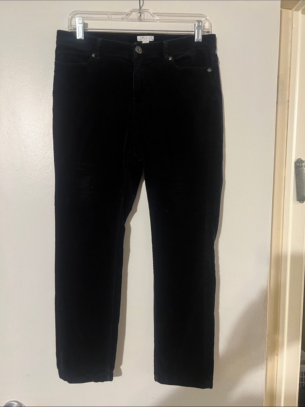 J. Jill velveteen jeans   Classic 5 pocket straight leg style